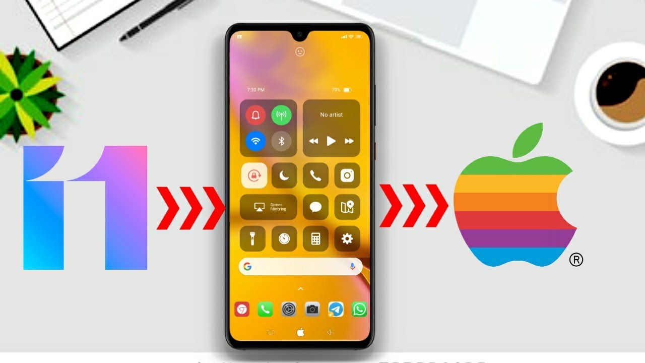 NO 1 iOS Theme For Miui 11 | Control Center | Charging Animation | New settings, Best Miui 11 Theme