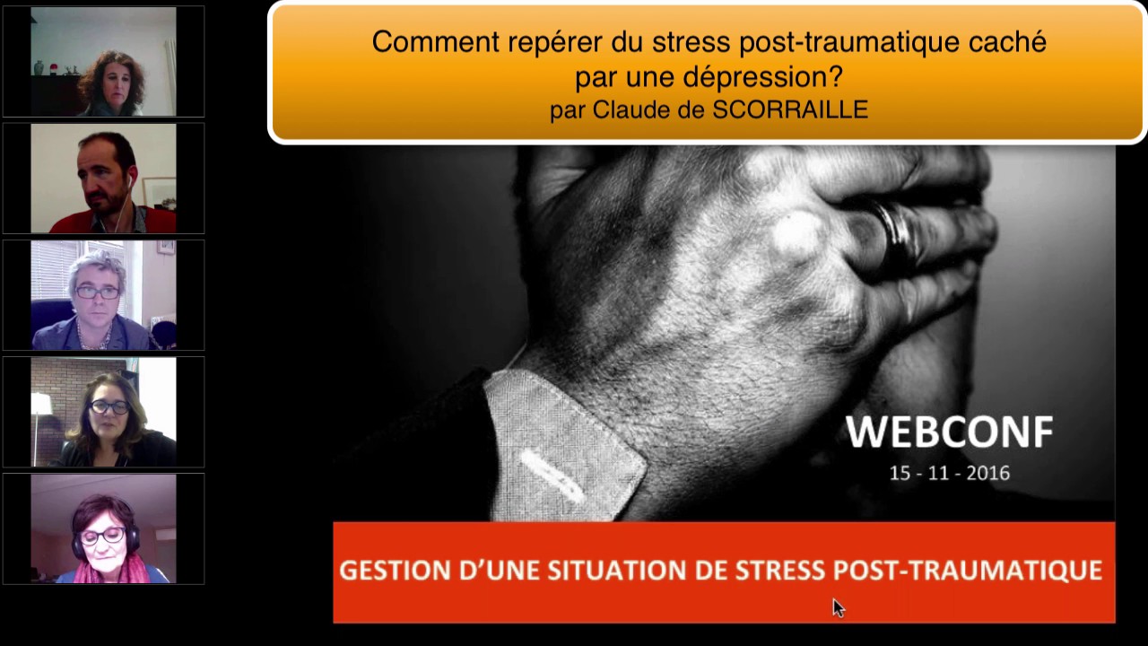 Comment repérer du stress post traumatique caché par une dépression? par Claude de SCORRAILLE