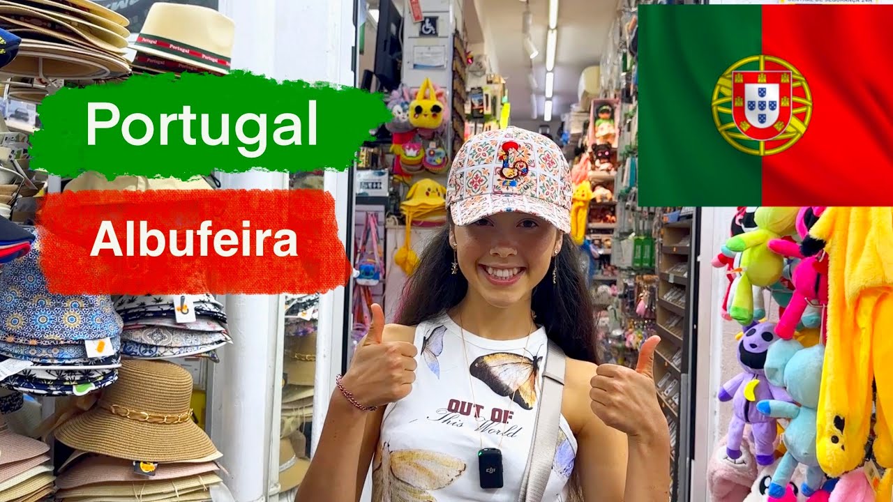 Курорт АЛБУФЕЙРА Португалия: Вечерний Променад|| Albufeira Portugal