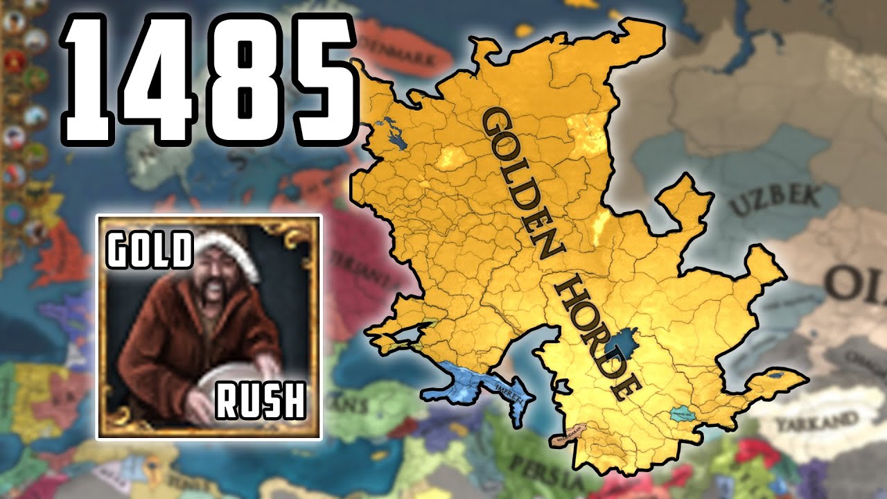 Casually forming Golden Horde by 1462 and Creating a MONSTER out of it | 1.32 Origins EU4
