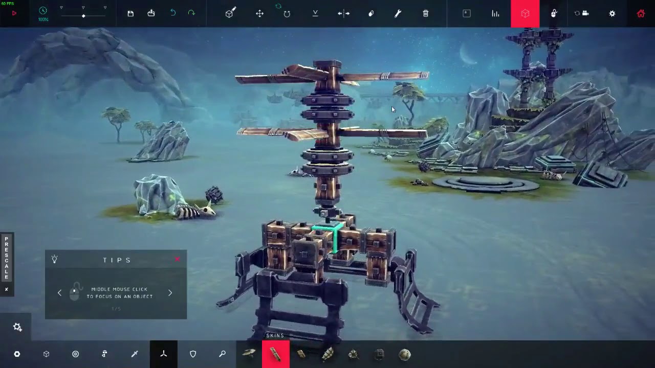 Besiege- Simple Helicopter Tutorial