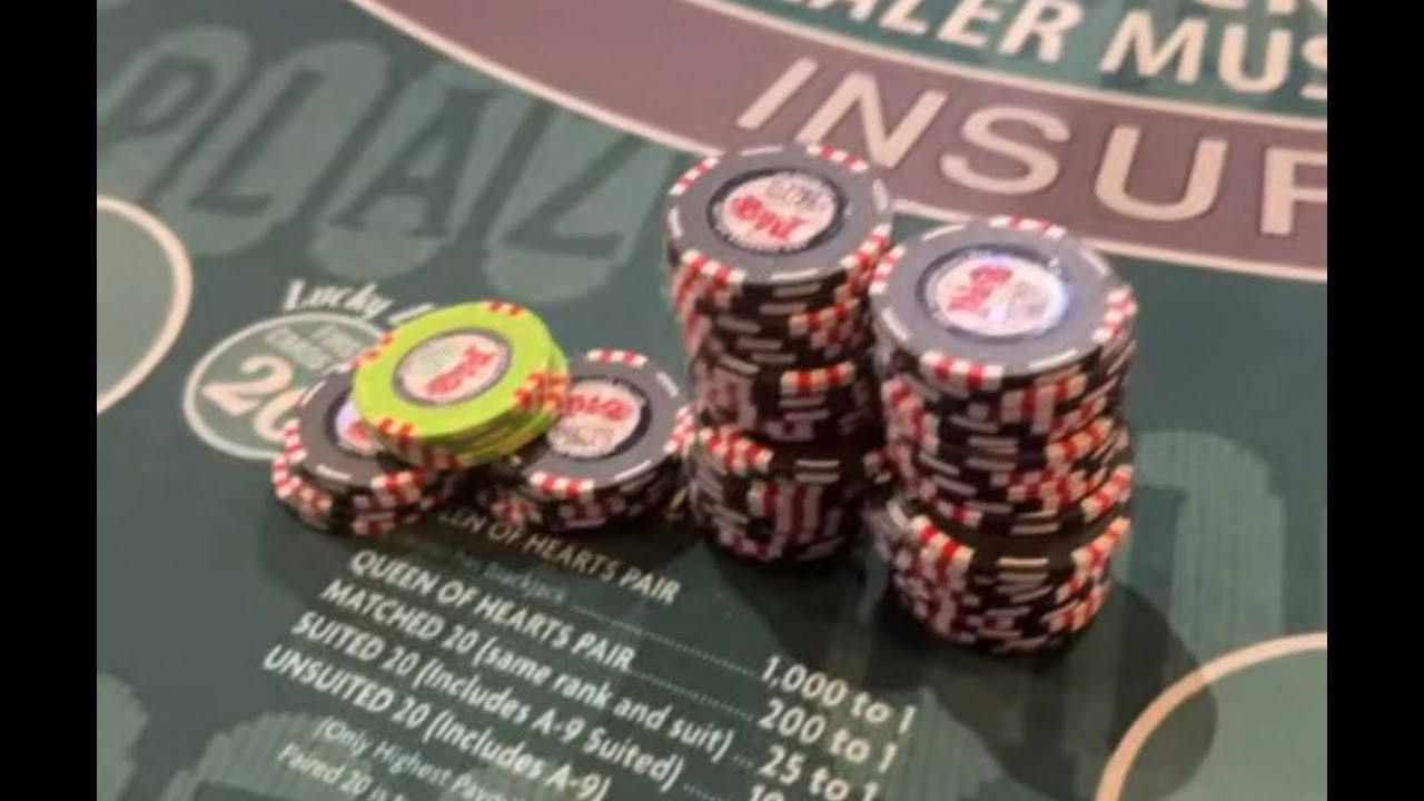 Live blackjack from Plaza Las Vegas