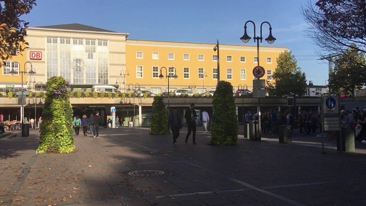 Bahnhof Fulda im Oktober