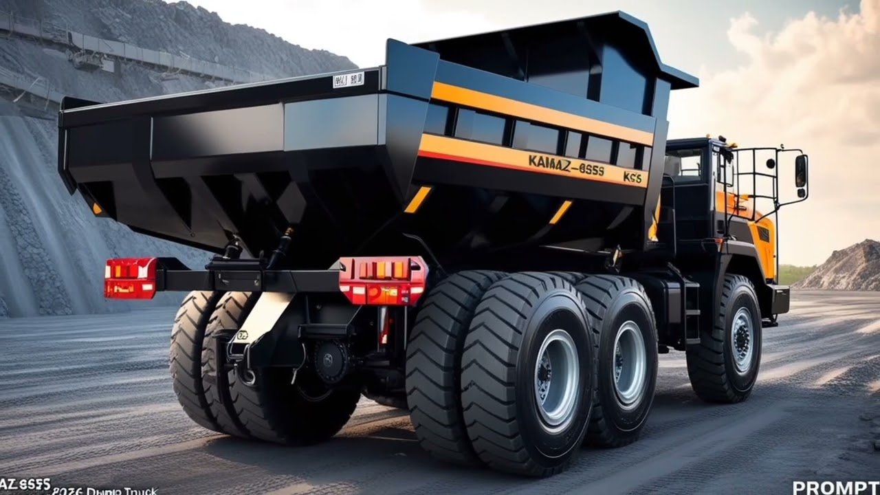 Новый KAMAZ-6595 2026 😳 Что сделали с легендарным самосвалом?!