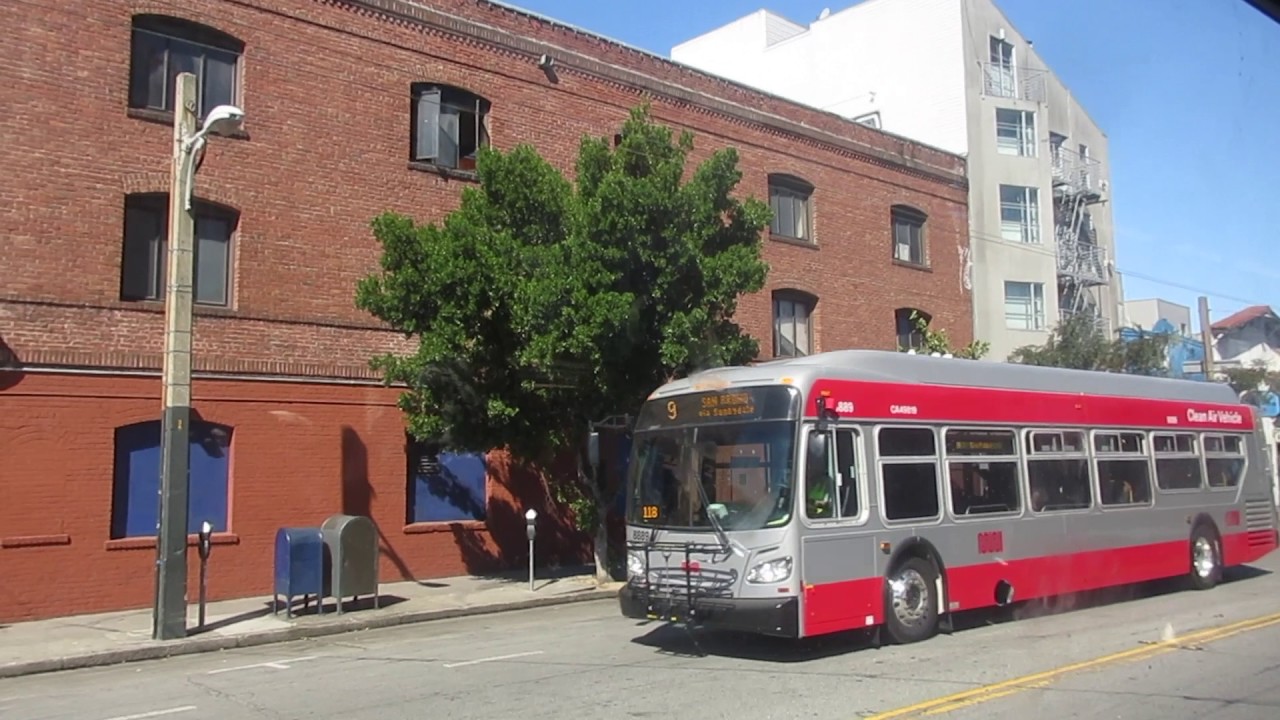 Sf Muni 2000 Neoplan AN440 [8125] On Route 47