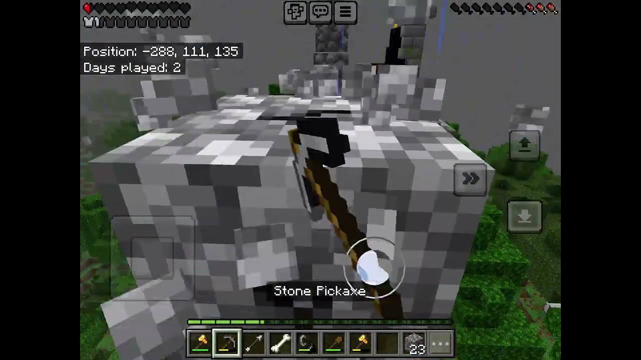 I tried to survive fungus hazard but I died ( Minecraft