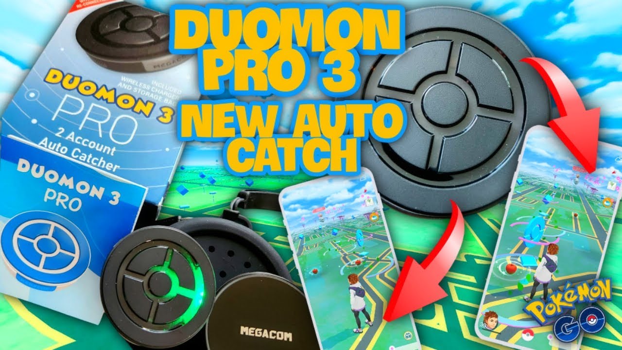 *НОВЫЙ АВТОМАТИЧЕСКИЙ ЛОВЕЦ ПОКЕМОНОВ DUOMON 3 PRO* Краткий обзор и розыгрыш призов Pokemon GO