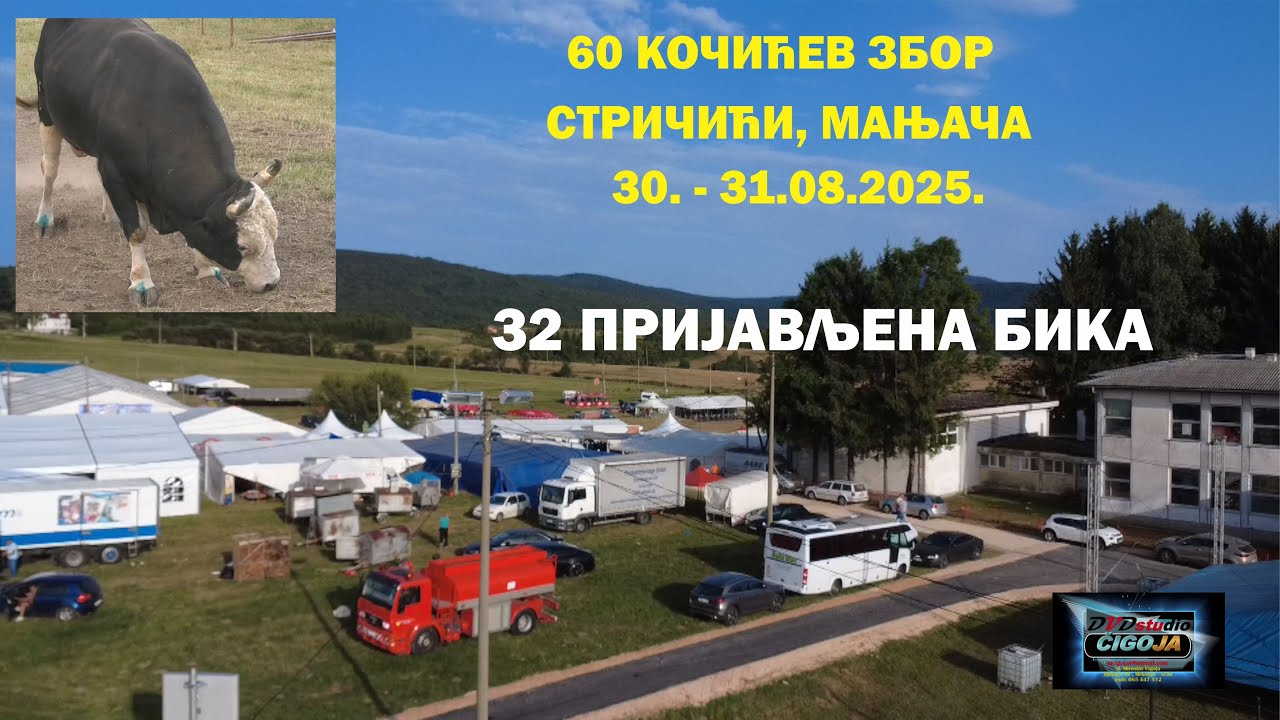 60 KOČIĆEV ZBOR, 32 BIKA PRIJAVLJENA, NAJAVA TRADICIONALNE MANIFESTACIJE