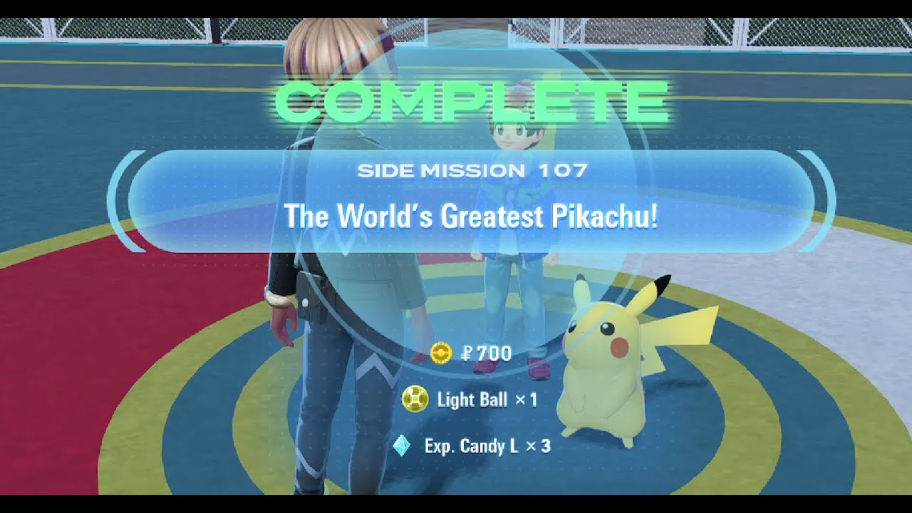 How To Get Light Ball (Side Mission 107 Guide) Pokemon Legends Z-A
