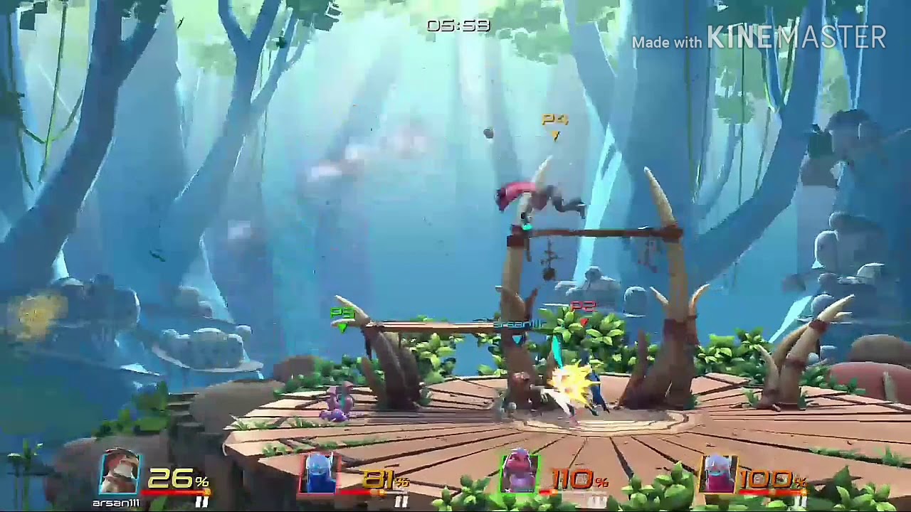 Brawlout : Обзор игры, платформенный файтинг.