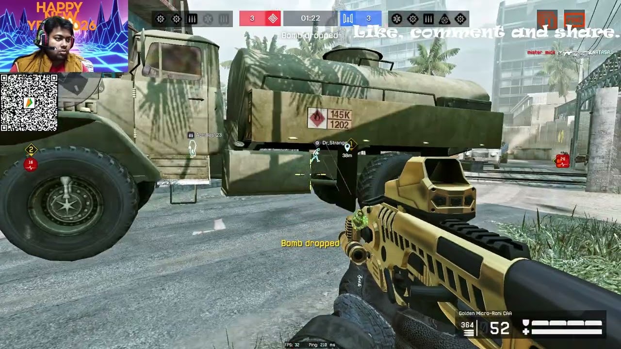 Warface New Year 2026 RankGame Played #2026 #newyeargaming #warfacepc #warface2026 #hightlights