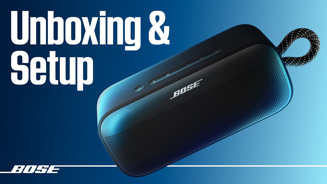 Акустическая система Bose SoundLink Plus – распаковка и настройка.