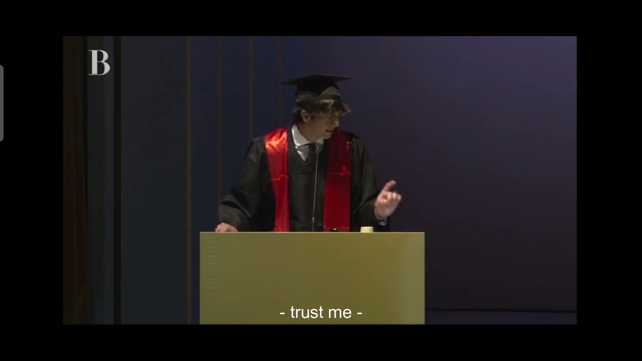 Discorso di Laurea di Enrico Conforto - Università Bocconi (Valedictorian Speech)