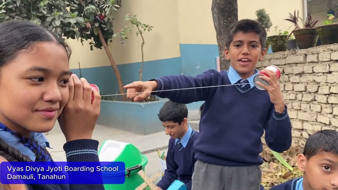 Grade 6 Students Showcasing Their Science Project | Vyas Divya Jyoti Boarding School, Damauli