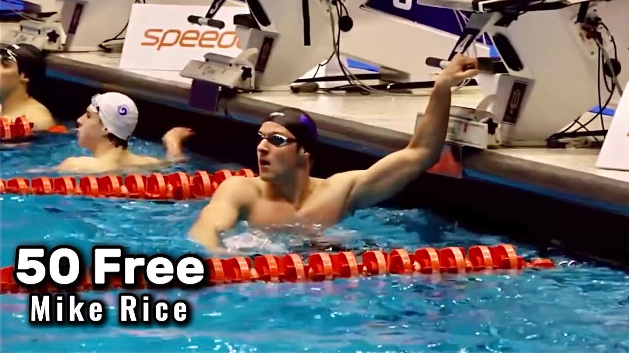 Mike Rice With Impressive Swim In Mens 50 Free | 2025 Speedo Winter Juniors East 