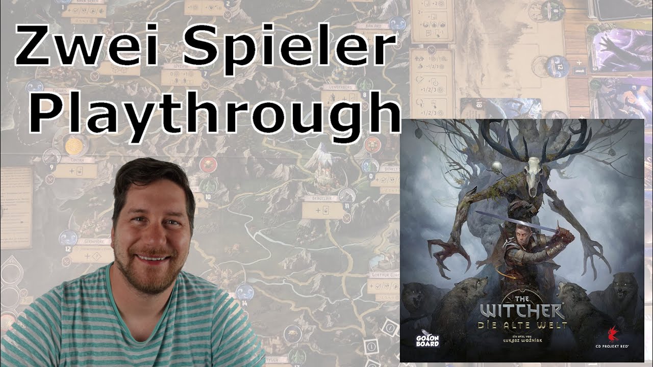 Witcher - Die Alte Welt -  Zwei Spieler Playthrough + Regeln