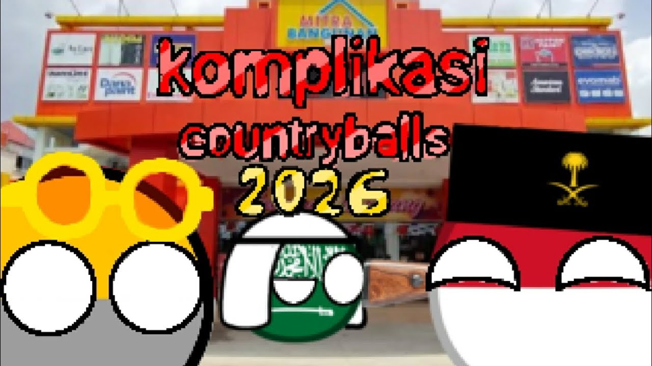 Komplkasi countyballs 2026 TERBARU#countryballs #animasulucu #edit #animation 