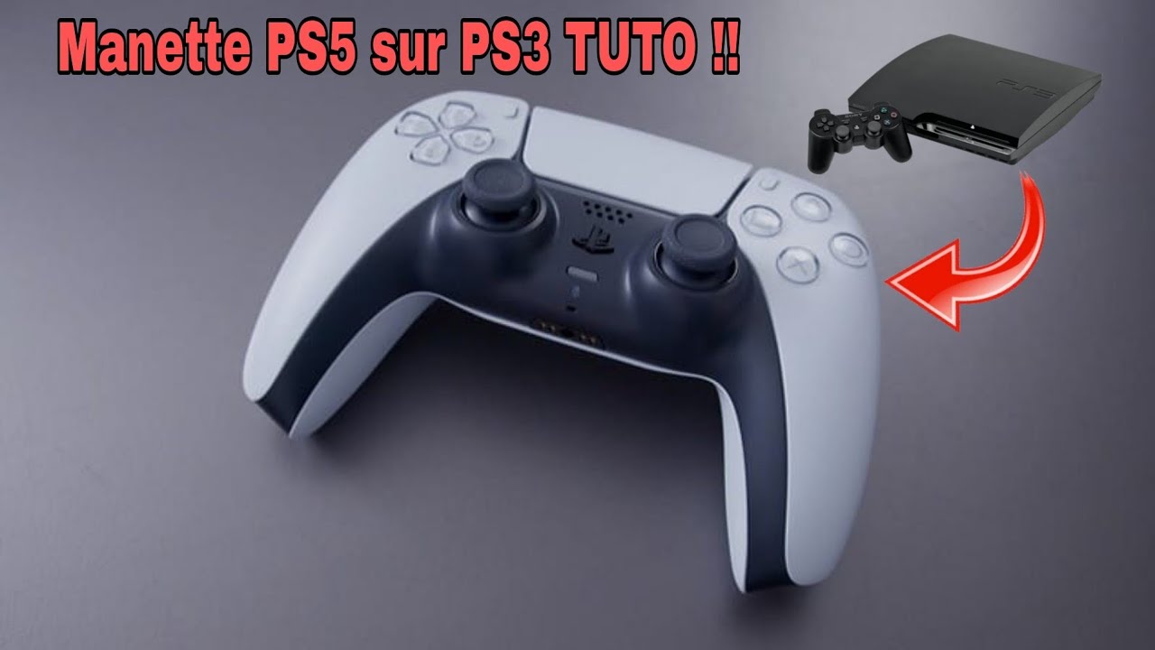 Comment jouer avec la manette PS5 sur PS3 en Bluetooth en 2024 !!