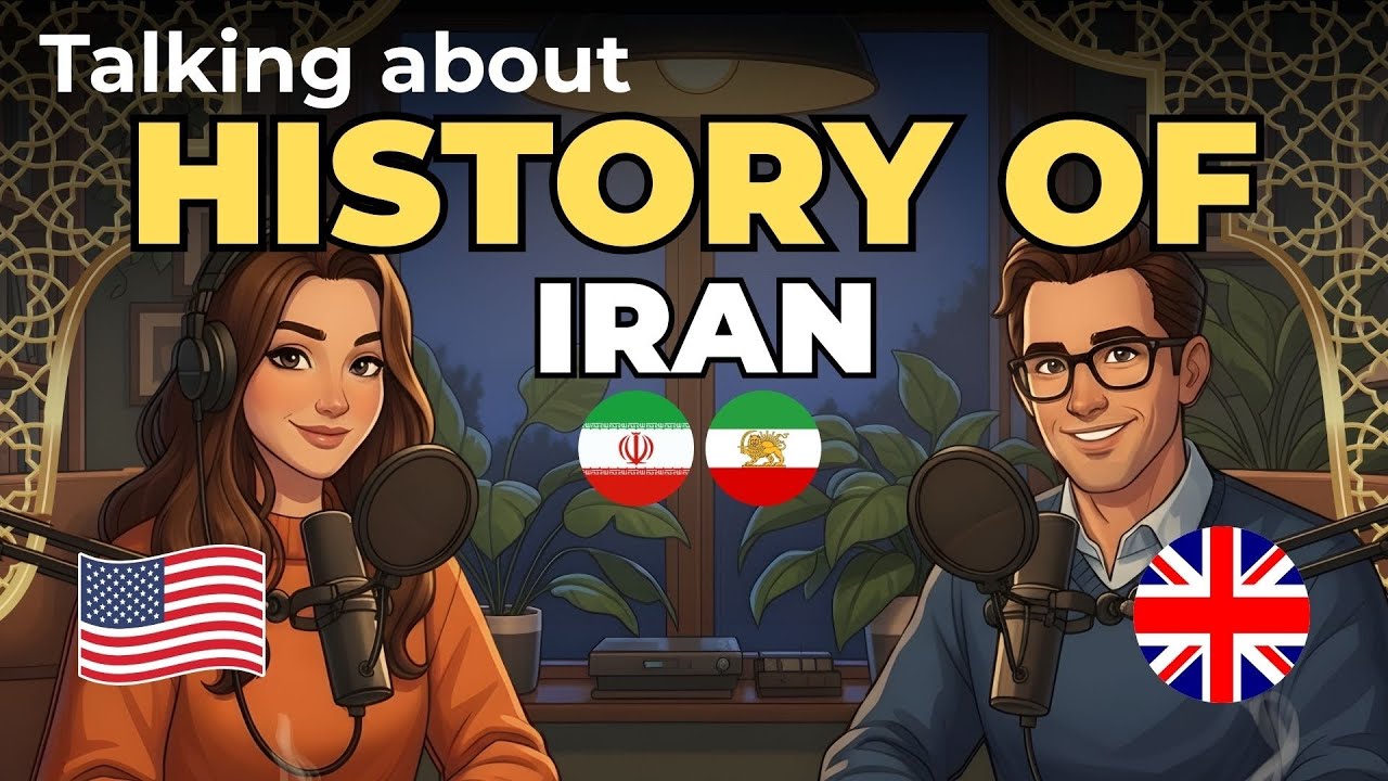 Talking about HISTORY OF IRAN 🇮🇷in English | Easy English Speaking Practice 