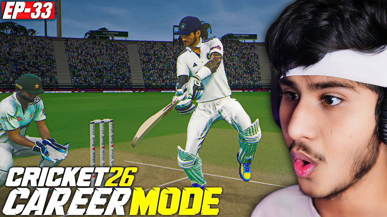 CRICKET 26 | CAREER MODE #33 | TEST FORMAT IS NOT FOR ME 🥲