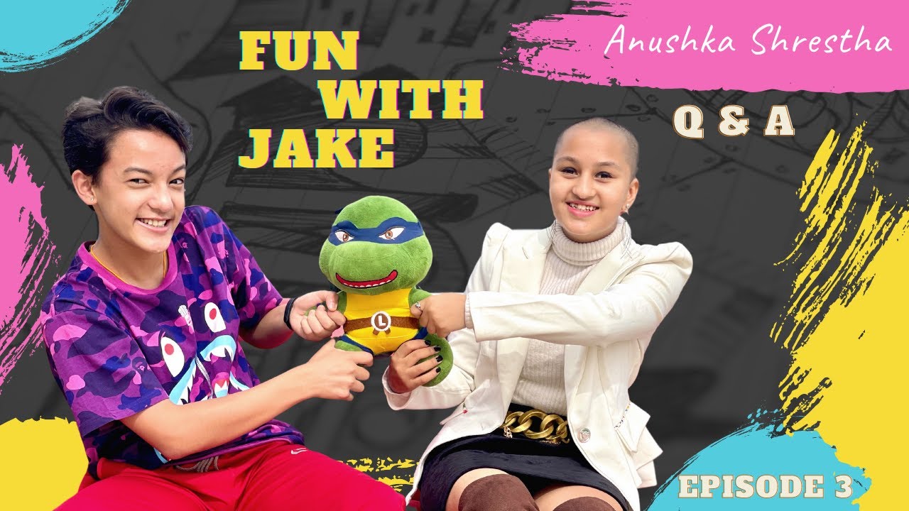 Fun With Jake | Q & A With Anushka Shrestha | Episode 3 | Cartoonz Crew Jr