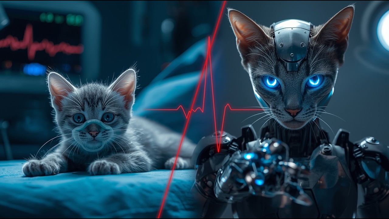 Can a Robot Cat Save a Dying Kitten?
