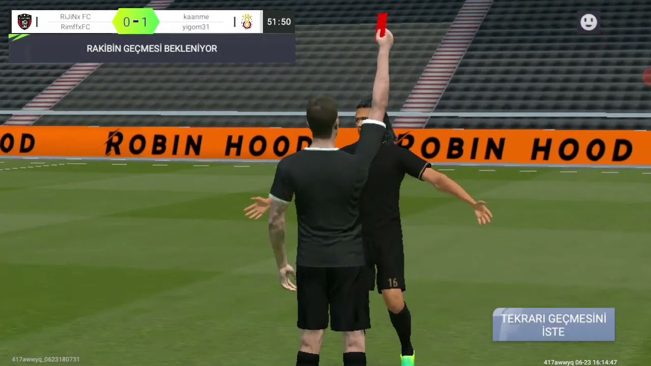 Uzun zaman sonra video geldi.(total futbol) oynadık