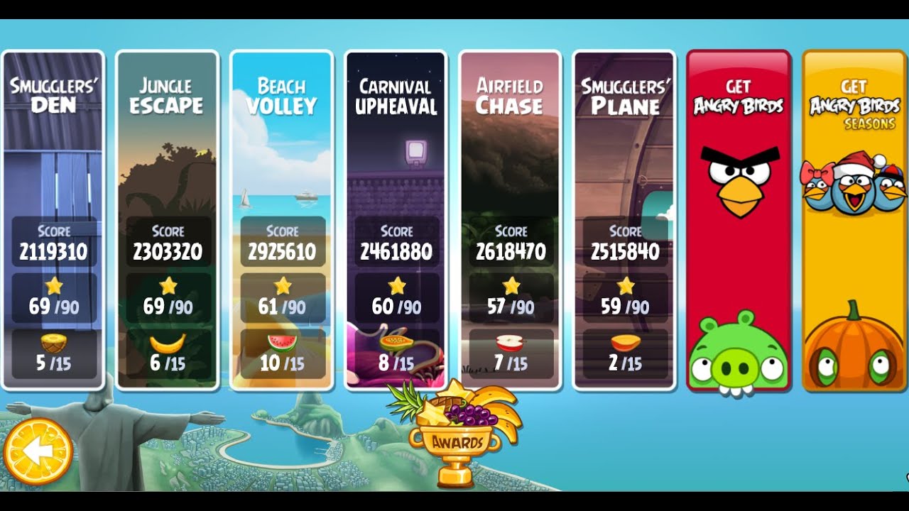 Angry Birds Rio || Unlimited Gameplay || PC Game Walkthrough Part 4 || Infinity Gaming With Simi