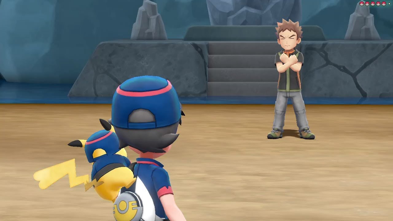 Defeat Gym Leader 01 Brock with Shiny Mega Slowbro Pokemon Let's Go. Money Reward: 13,680.