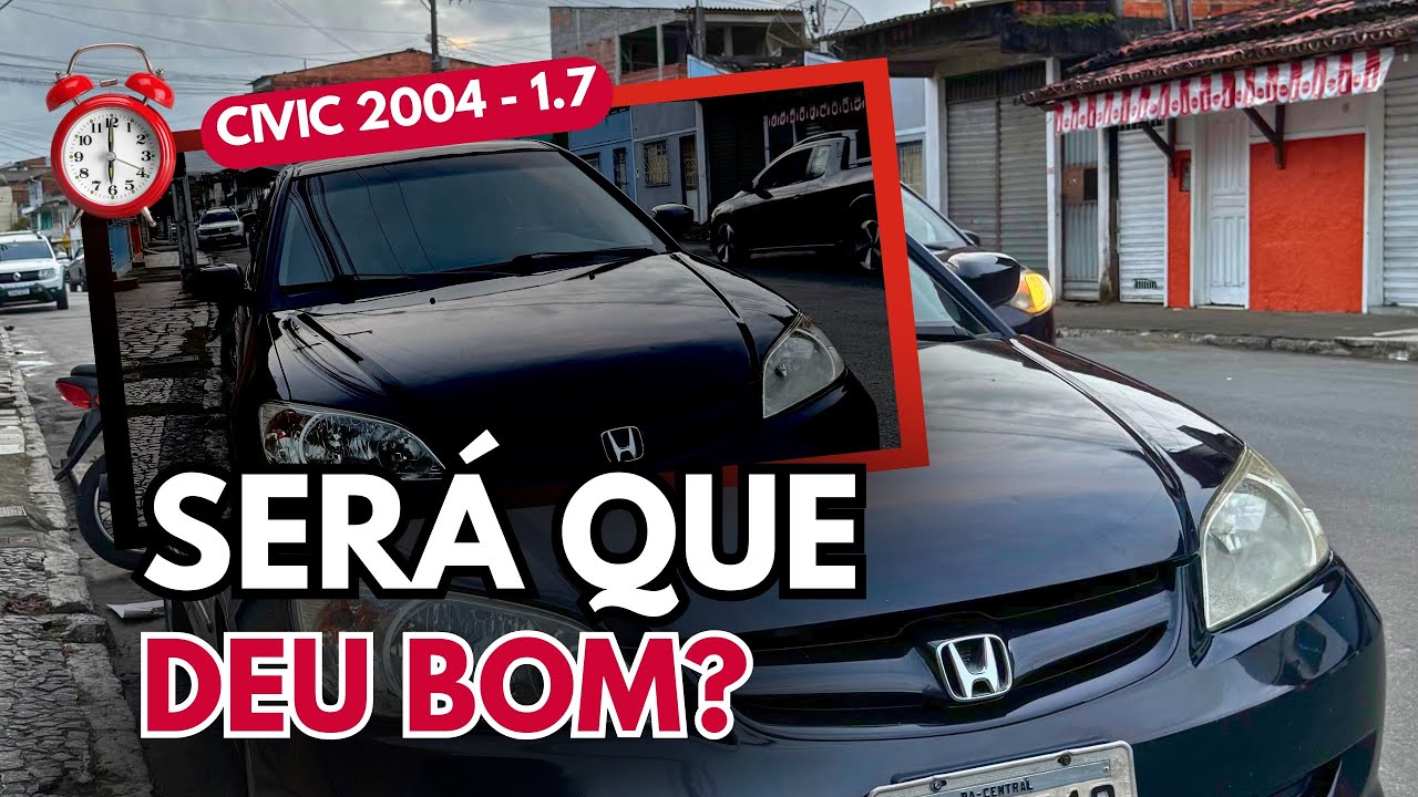 Comprei um CIVIC 2004 e NÃO ACREDITEI no que encontrei!