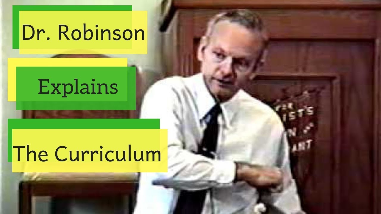 Dr  Art Robinson Explains the Robinson Curriculum