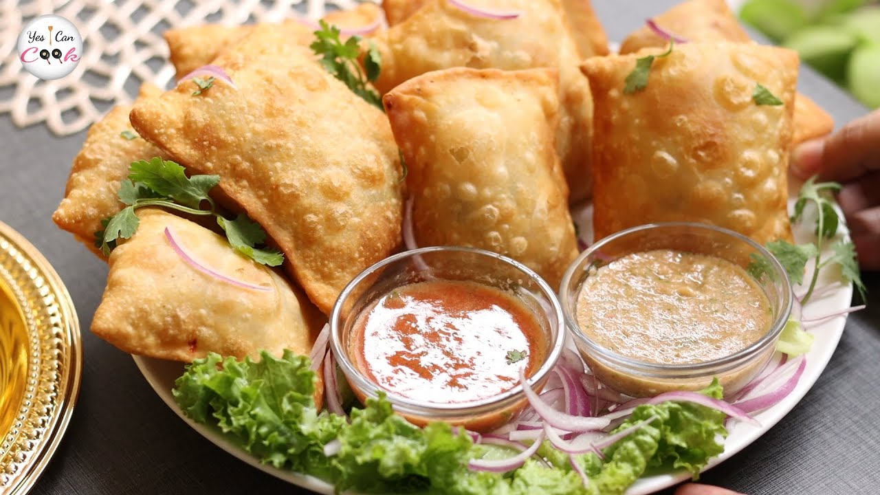Arabic Style Chicken Patties Samosa (Ramadan Special) Recipe by YES I CAN COOK