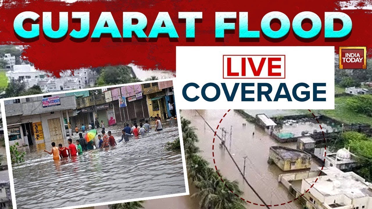 Gujarat Rain LIVE Updates: Death Toll Reaches 28 In Three Days, Nearly 18,000 Evacuated | Gujarat