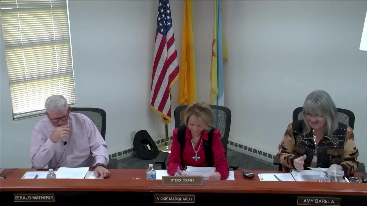Otero County Commission Meeting Wednesday November 12, 2025