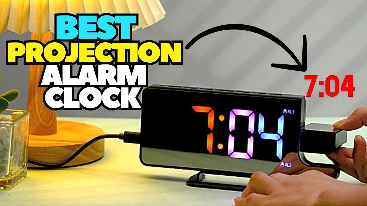 Top 5 Best Alarm Clock With Projector 2023 Projection Alarm Clock