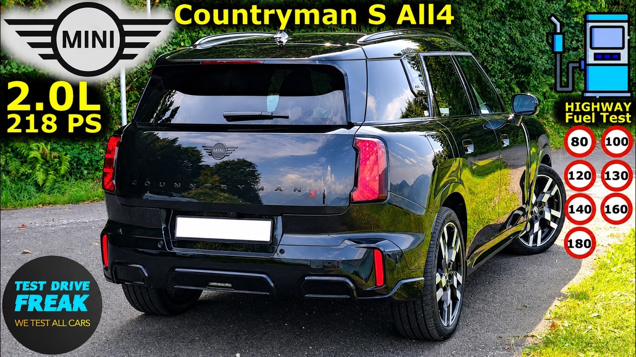 2025 Mini Countryman S ALL4 (218 PS) TEST DRIVE 🚙 Fuel Consumption & Performance Review