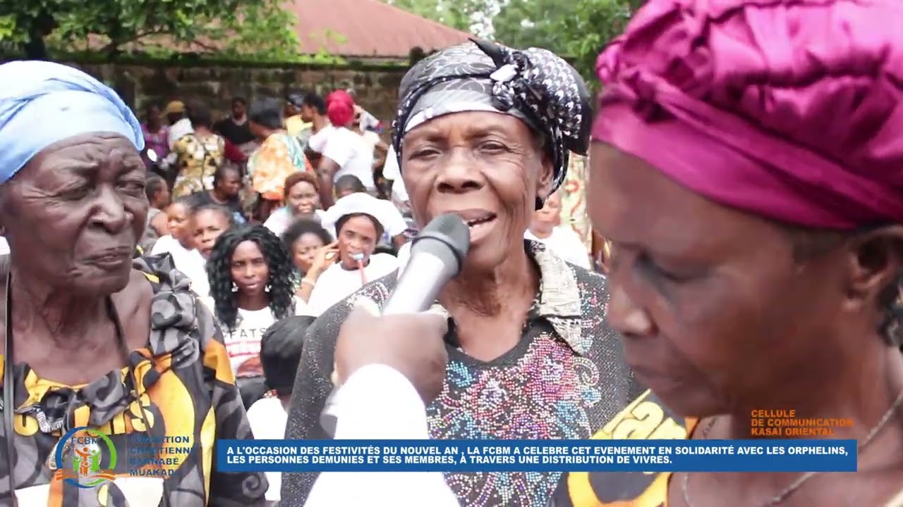 Kasaï Oriental : La FCBM soutient les orphelins de Betu Bana Fille pour les fêtes du Nouvel An.