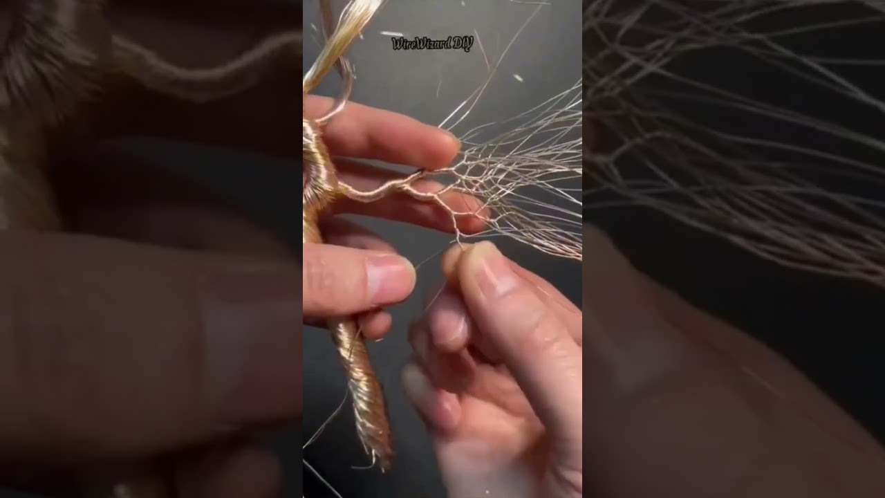 DIY Bonsai Wire Art: Transform Aluminum Wire into a Miniature Tree! #diy #bonsai