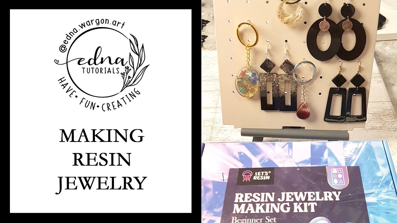 Making Resin Jewelry with the Let's Resin DIY Kit - A Fun and Relaxing Activity