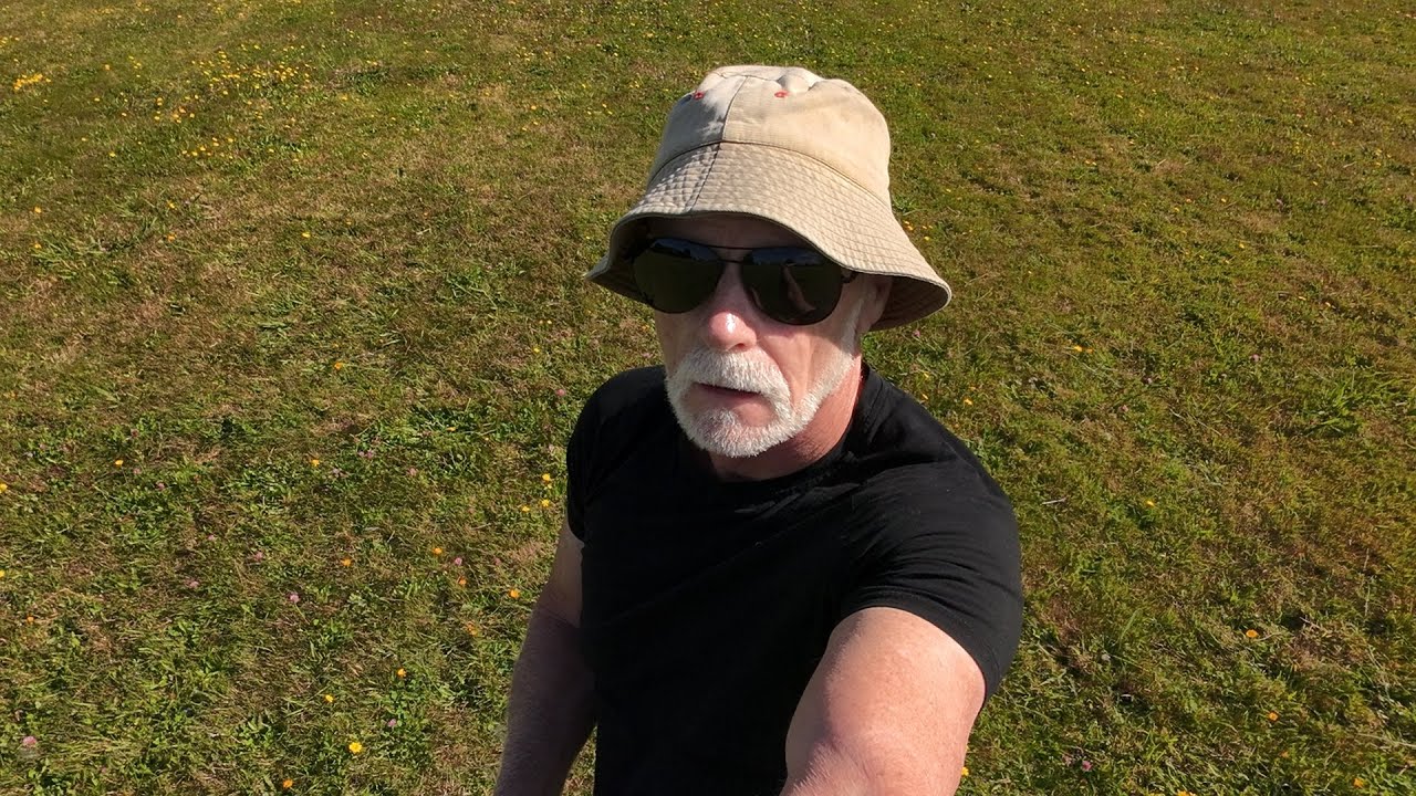 73 year old man dances and reaches for the sky