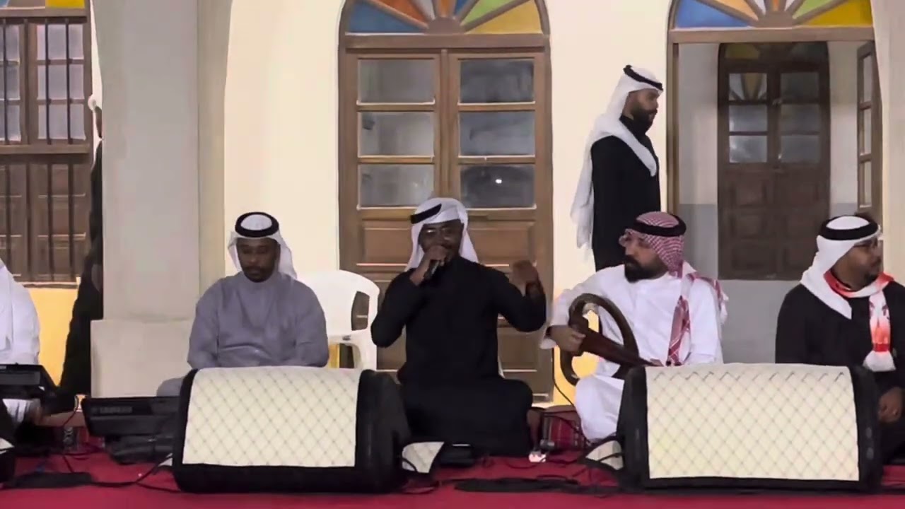 القريه التراثيه #البحرين .. فرقة دار شباب الرفاع للفنون الشعبيه