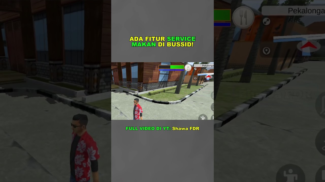 👀FITUR SERVICE MAKAN DI BUSSID! | #bussid #updatebussid #bussimulatorindonesia #games #shorts