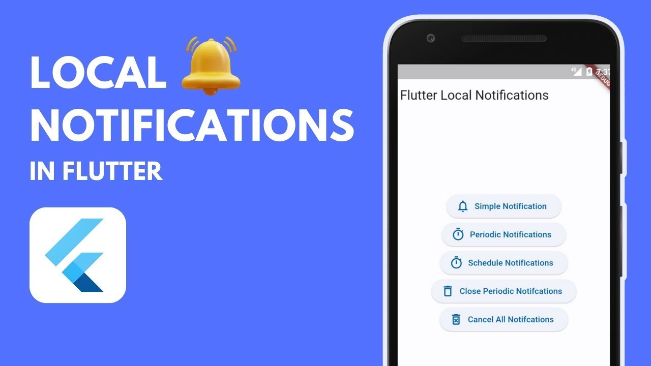 Local Notification in flutter in Hindi