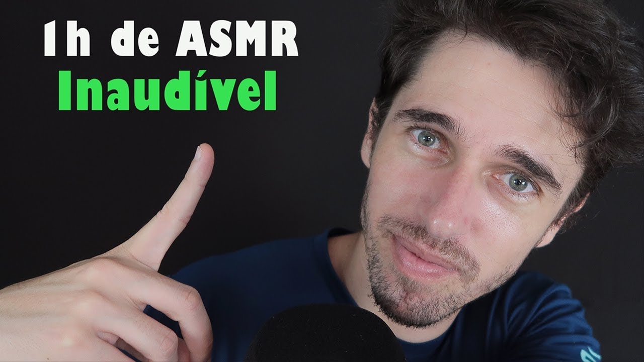 3 Estilos de Sons Inaudíveis com mais de 1 hora vídeo! [ASMR Inaudível]