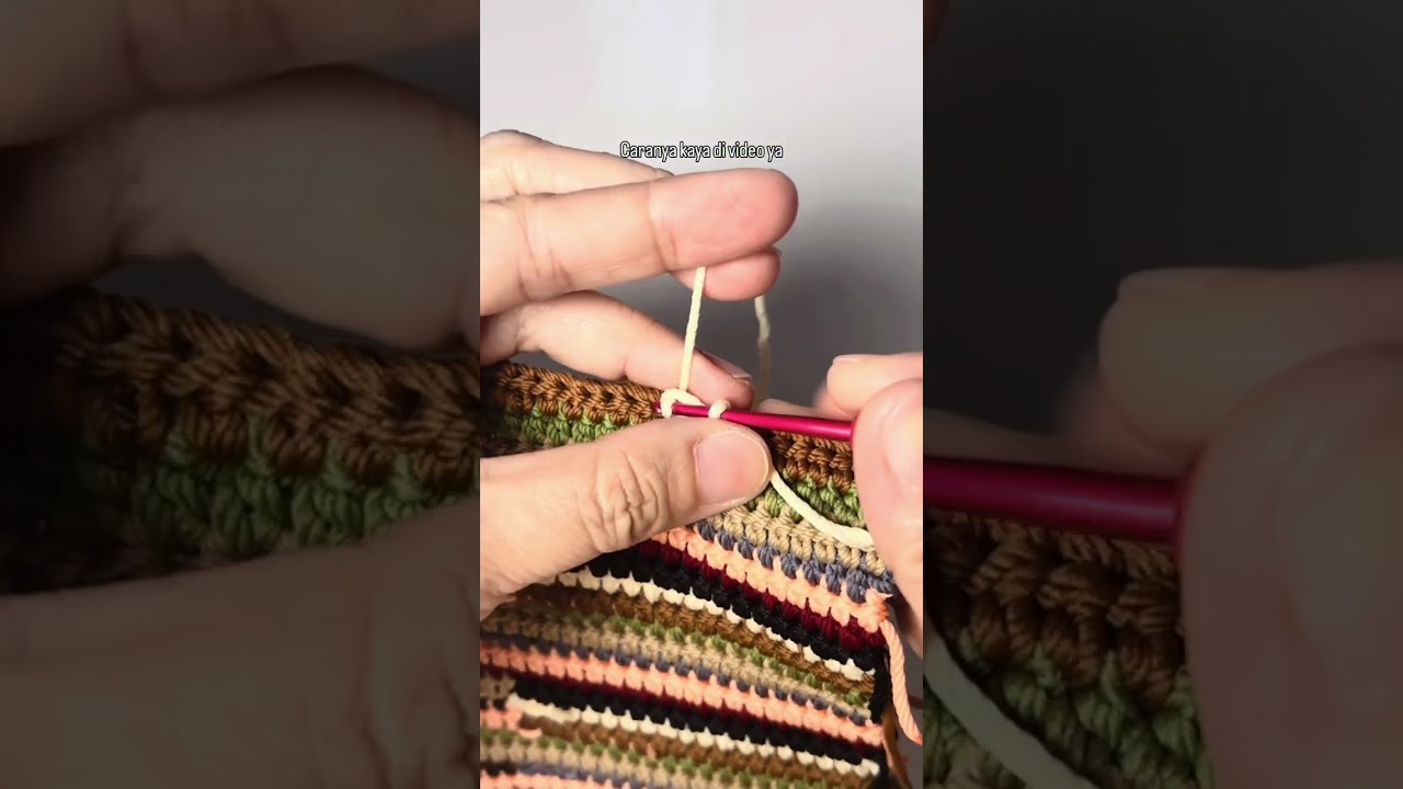 Tutorial Hally Colourfull bag 