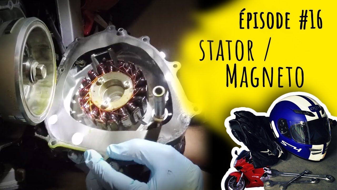 #16 Stator / Magneto - Comet 650 GTR Hyosung