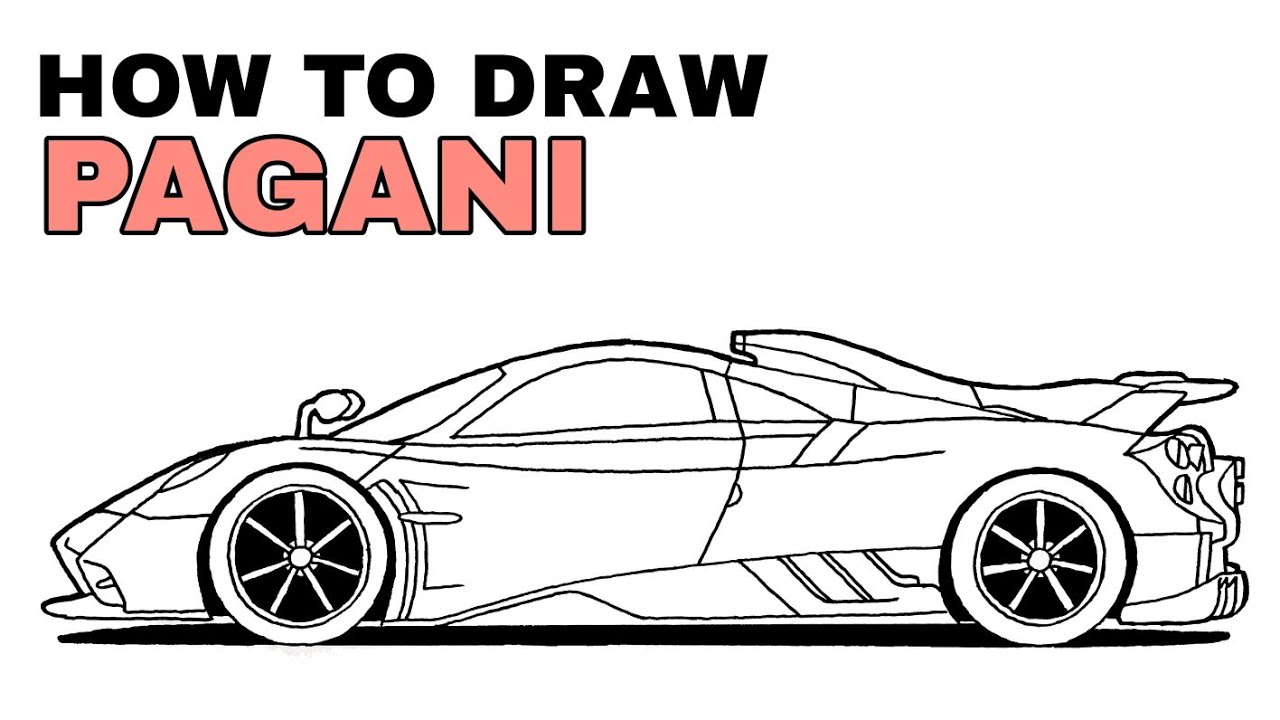 How To Draw A Pagani Imola