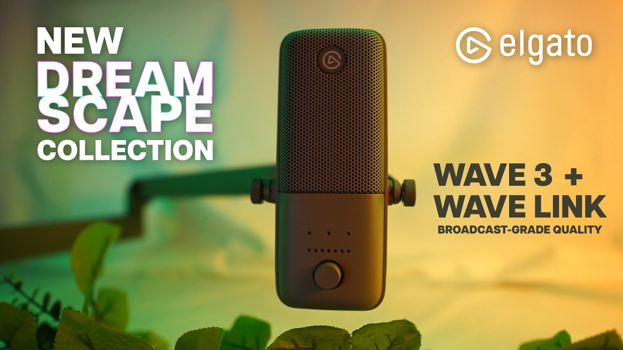 Elgato Wave 3 Mic & Wave Link - A Powerful Combo for Streamers