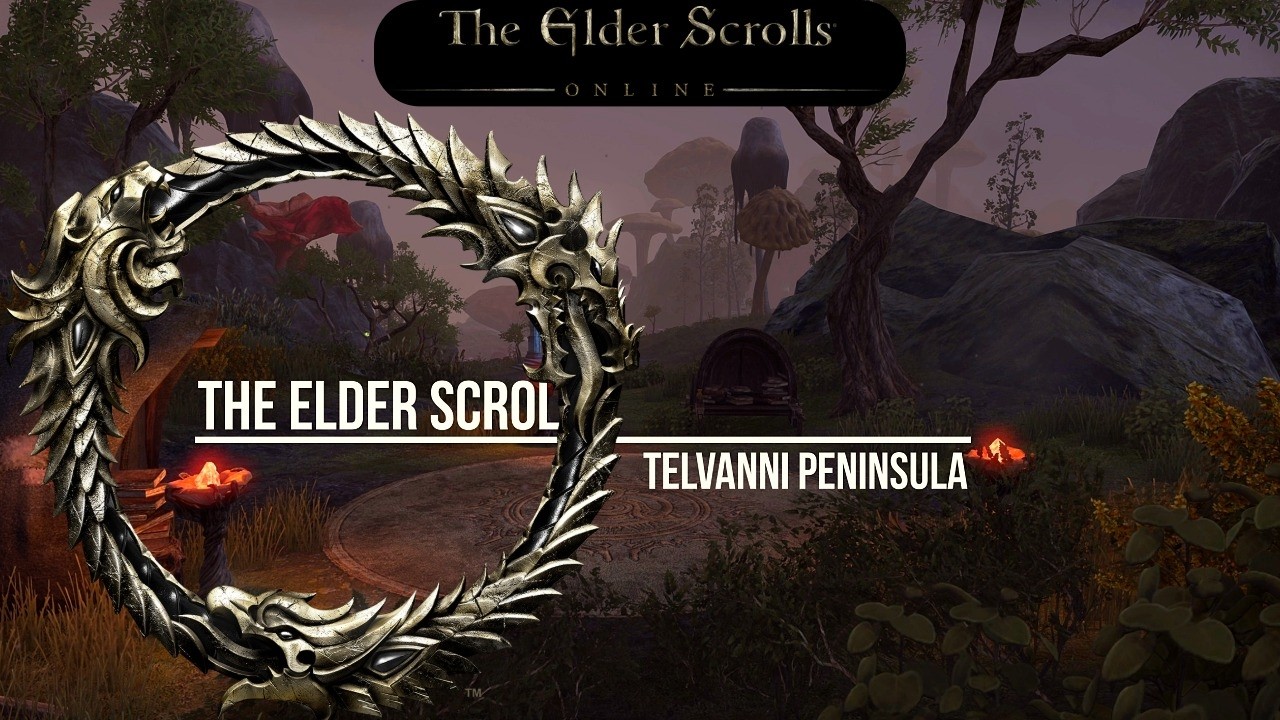 The Elder Scrolls Online. Music and Ambience. Telvanni Peninsula. Mushroom forest. Volcanic Ash.😴🎶🌙🌋