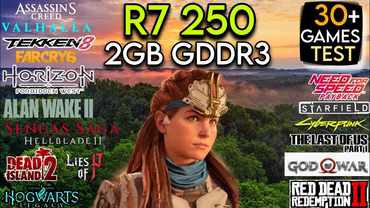 R7 250 (2GB) Test In 30+ Games - R7 250 In 2024 !